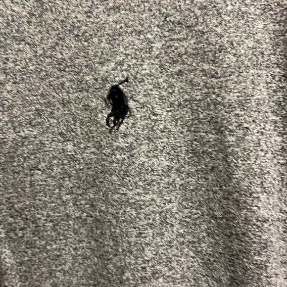 Men's Ralph Lauren Polo, Heather, Gray T-shirt size large - Picture 2 of 4